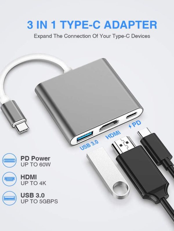 Adaptador USB C para HDMI - Imagem 3