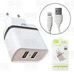 Carregador Iphone 6.8A 2 USB