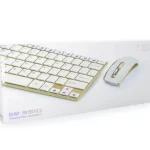 Kit Mini Teclado e Mouse Wireless
